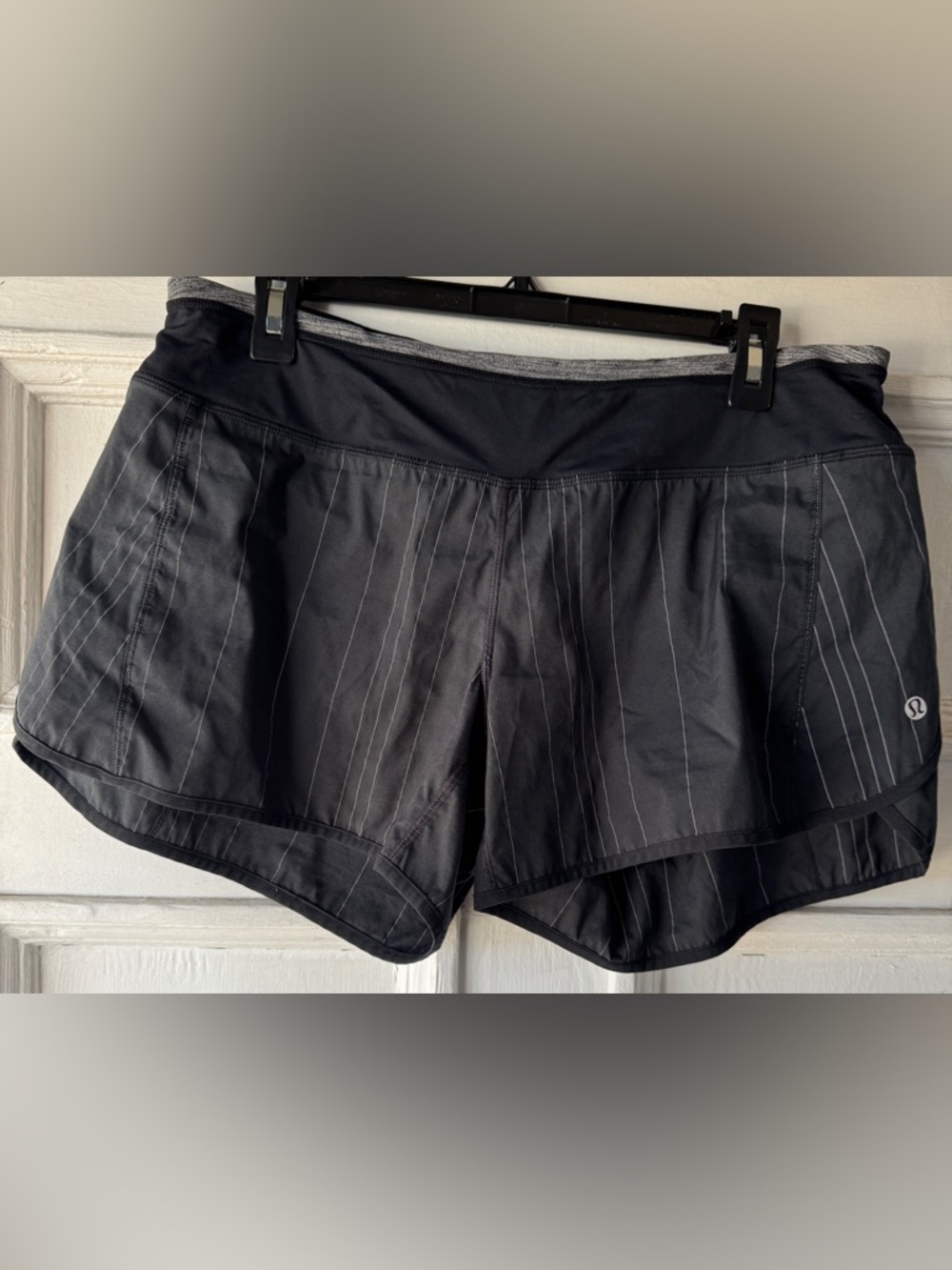 lululemon athletica Black Layered Running Shorts